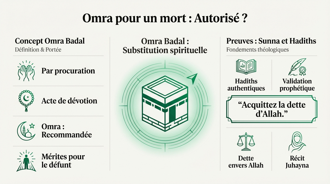 Réalisation d'une Omra pour un proche décédé à la Mecque