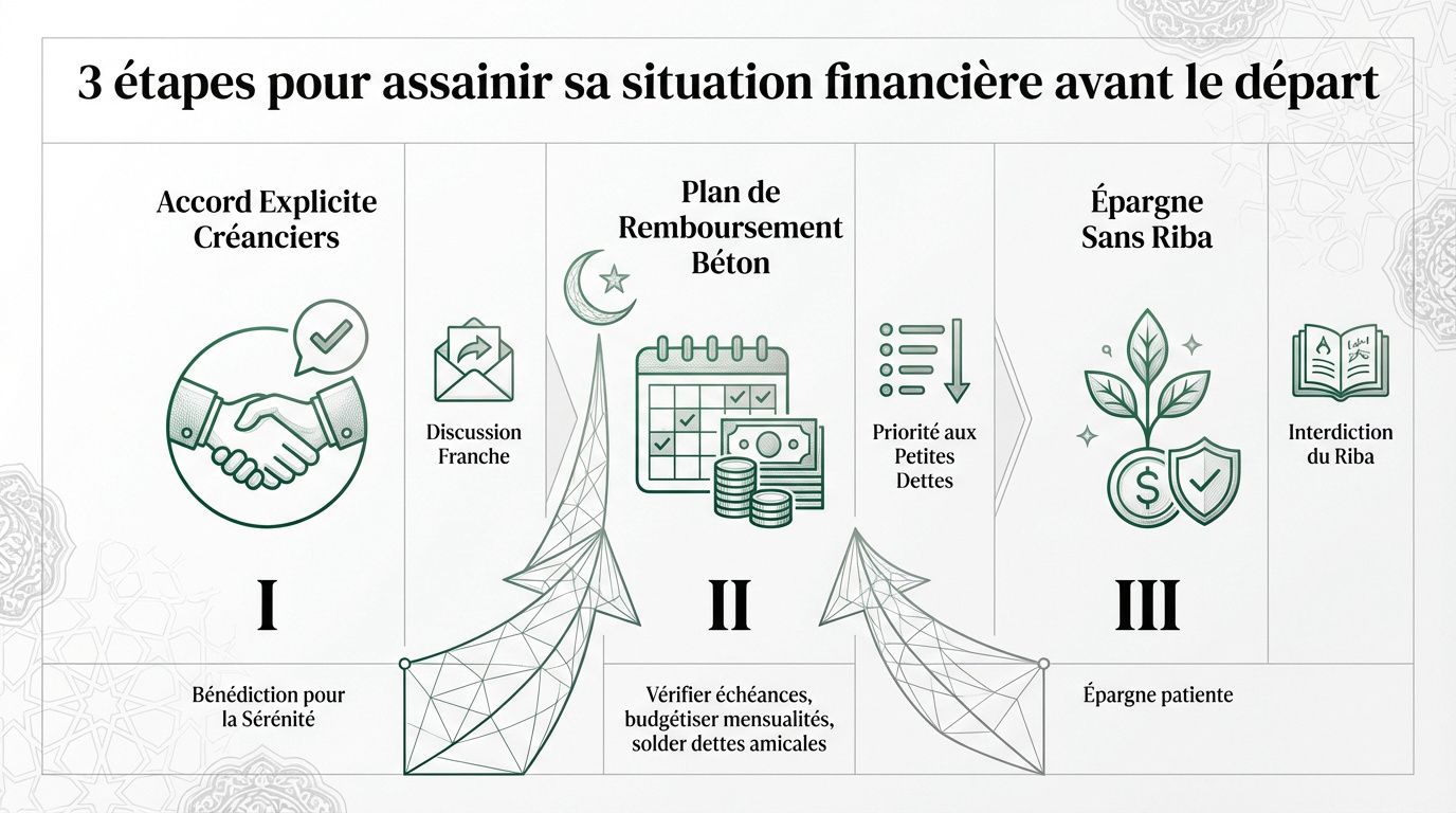 Conseils pour assainir ses finances avant de partir en Omra