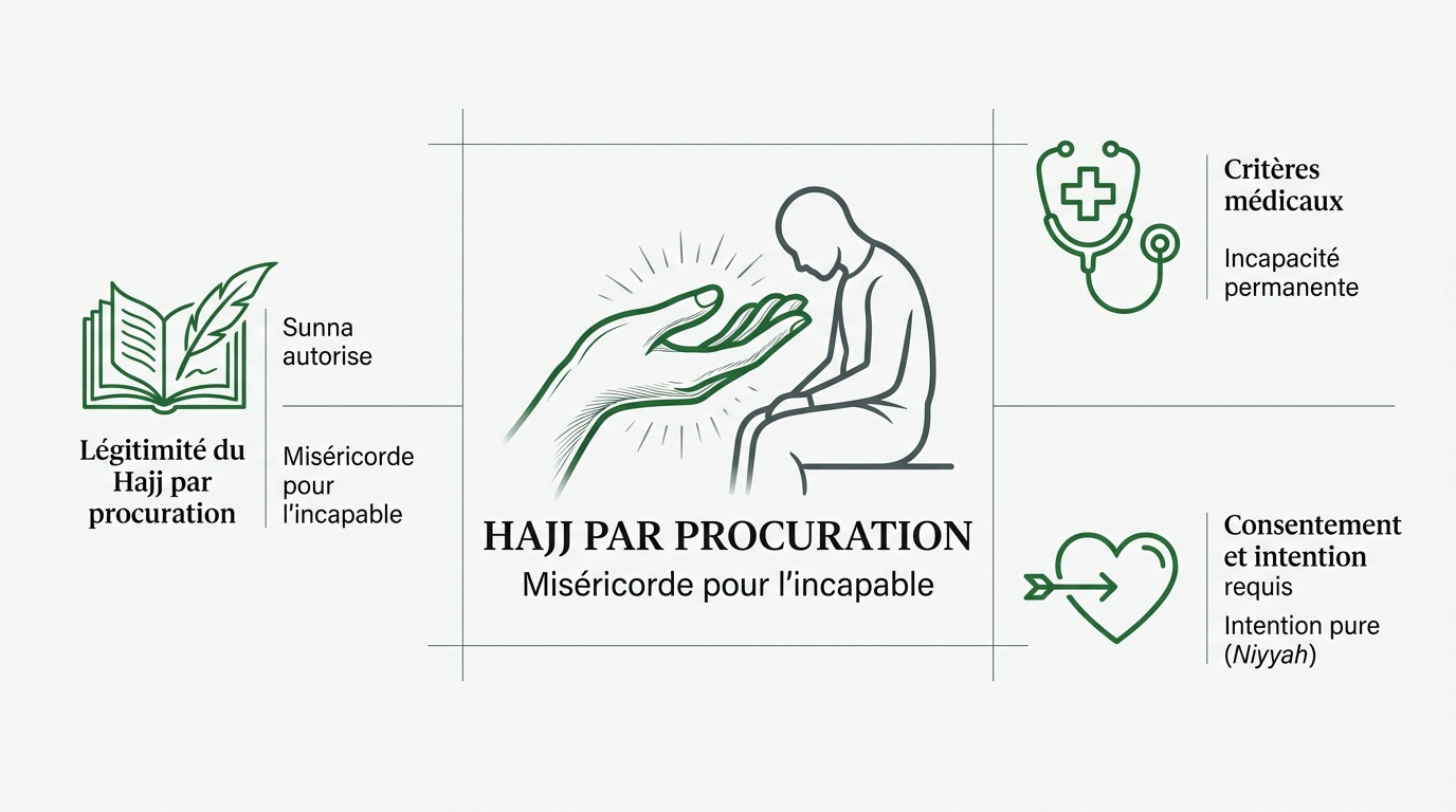 Pèlerinage à la Mecque par procuration pour un parent âgé ou malade