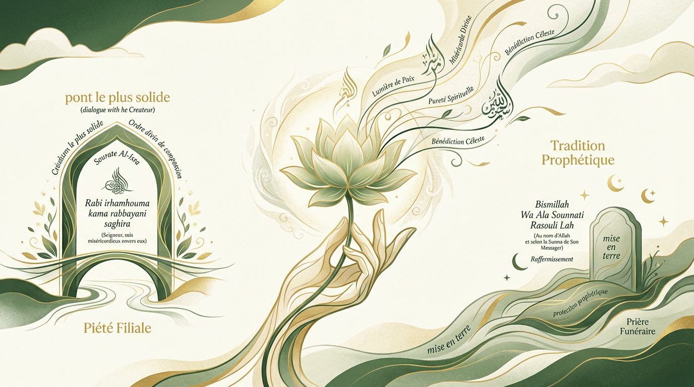 Mains jointes en signe de prière et de recueillement spirituel