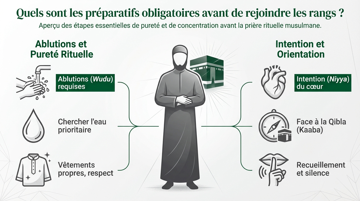 Préparatifs rituels et ablutions pour la salat janaza